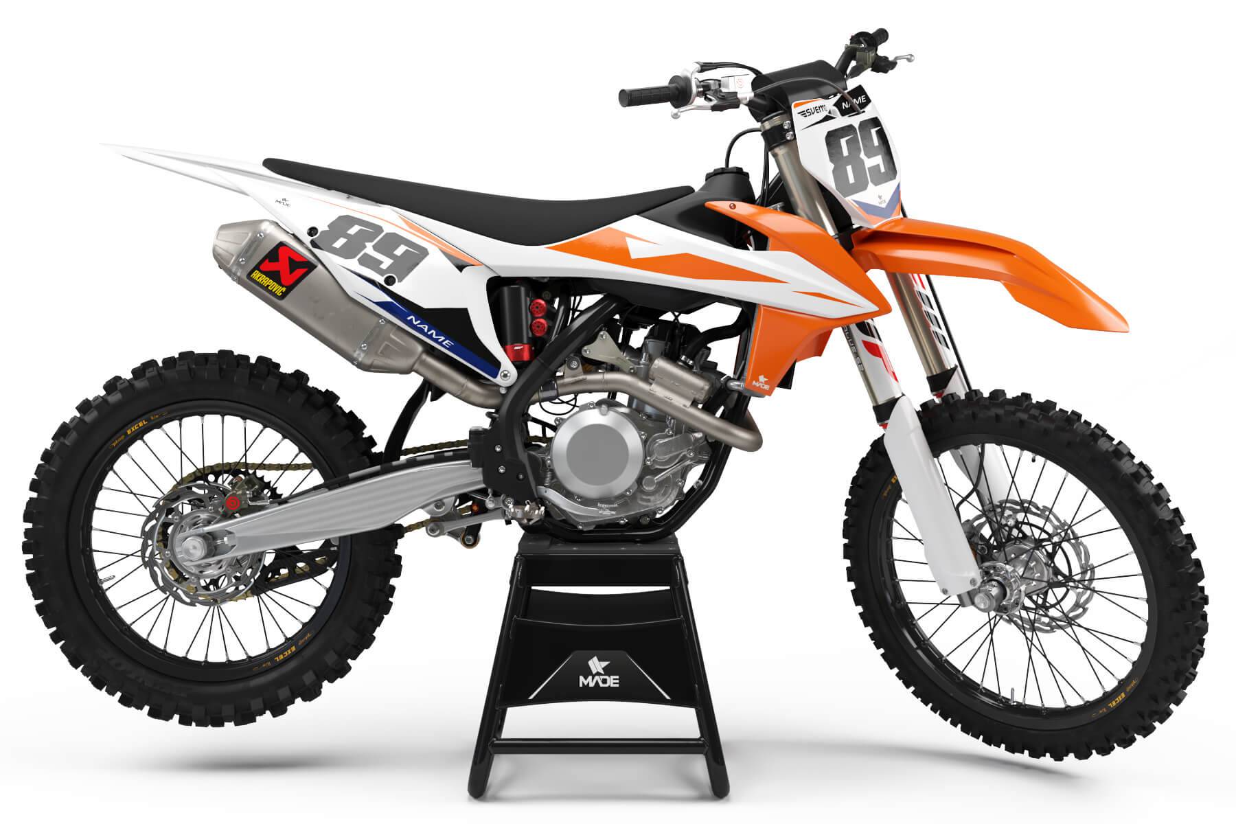 KTM MATCH NUMBER KIT - Madestickers