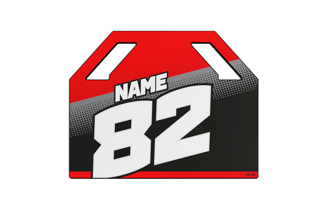 Pit Board Color Rd LIGHT RED PITBOARD – Madestickers