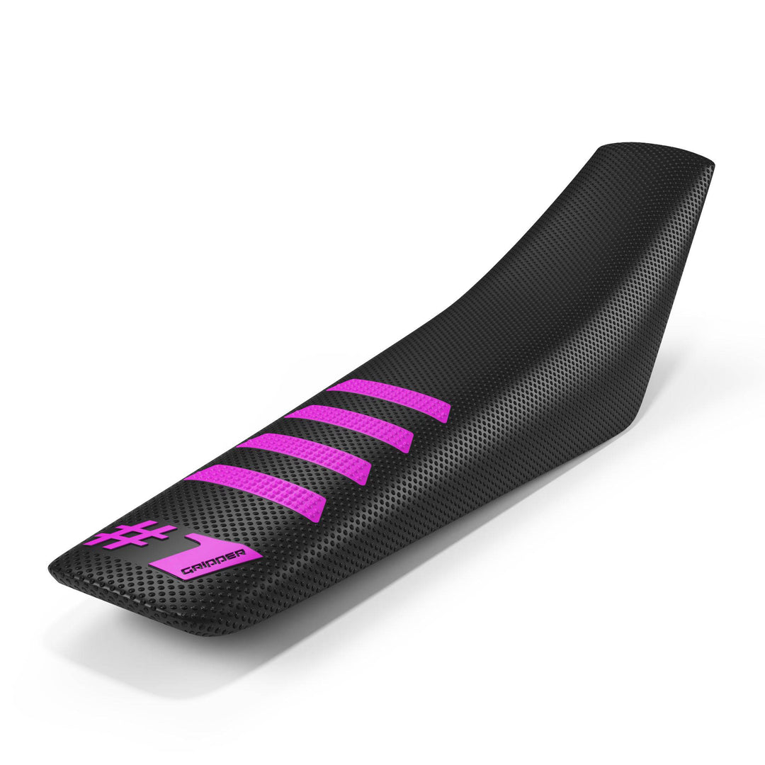 ONERGRIPPER RIBBED BLACK/PINK SEAT COVER - Madestickers