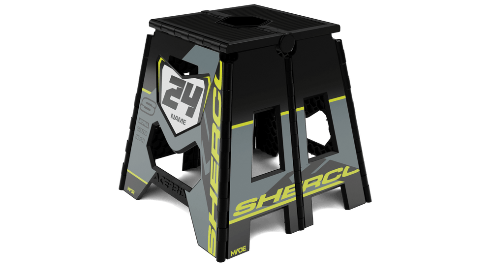 SHERCO BLACK EDITION ACERBIS STAND - Madestickers