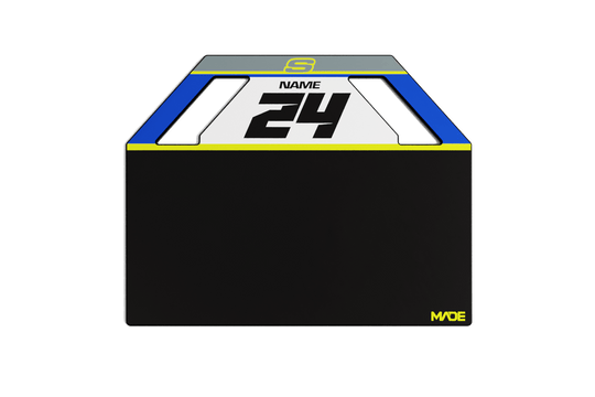 SHERCO CLEAN BLUE PITBOARD - Madestickers