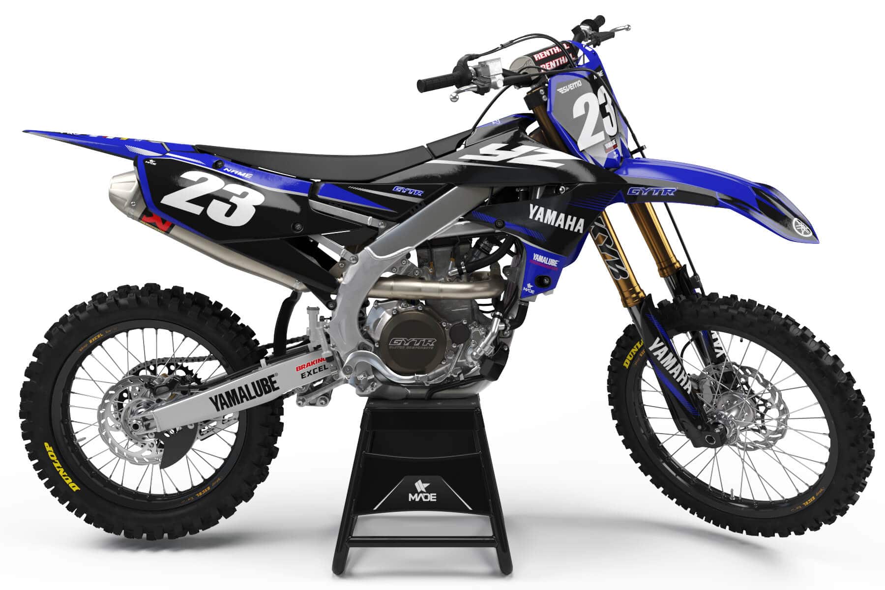 YAMAHA MONSTER GRAPHICS KIT - Madestickers