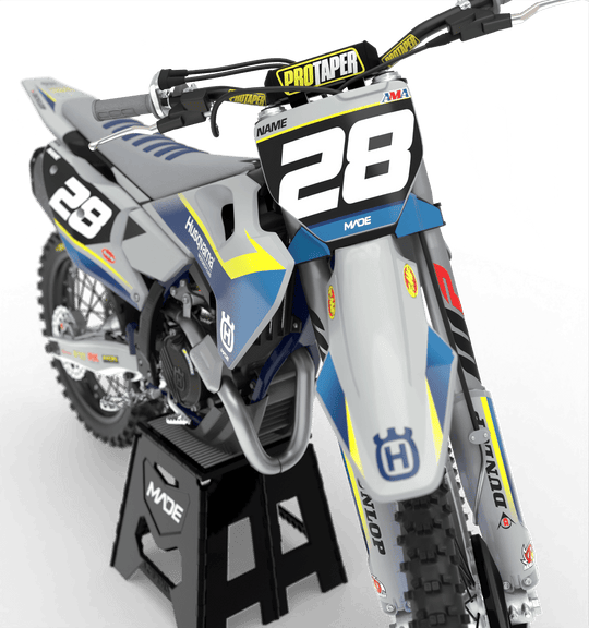 HUSQVARNA ZION GRAPHICS KIT - Madestickers Gray#color_gray