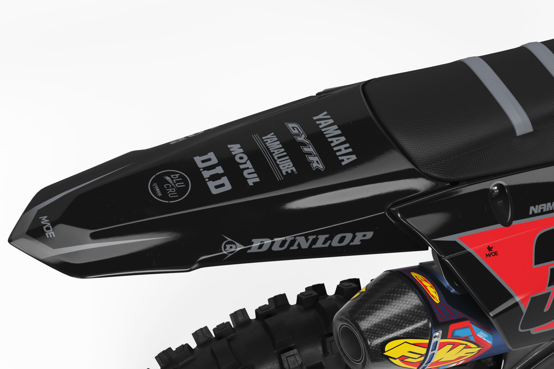Sinner Racing Sticker YAMAHA SINNER GRAPHICS KIT – Madestickers