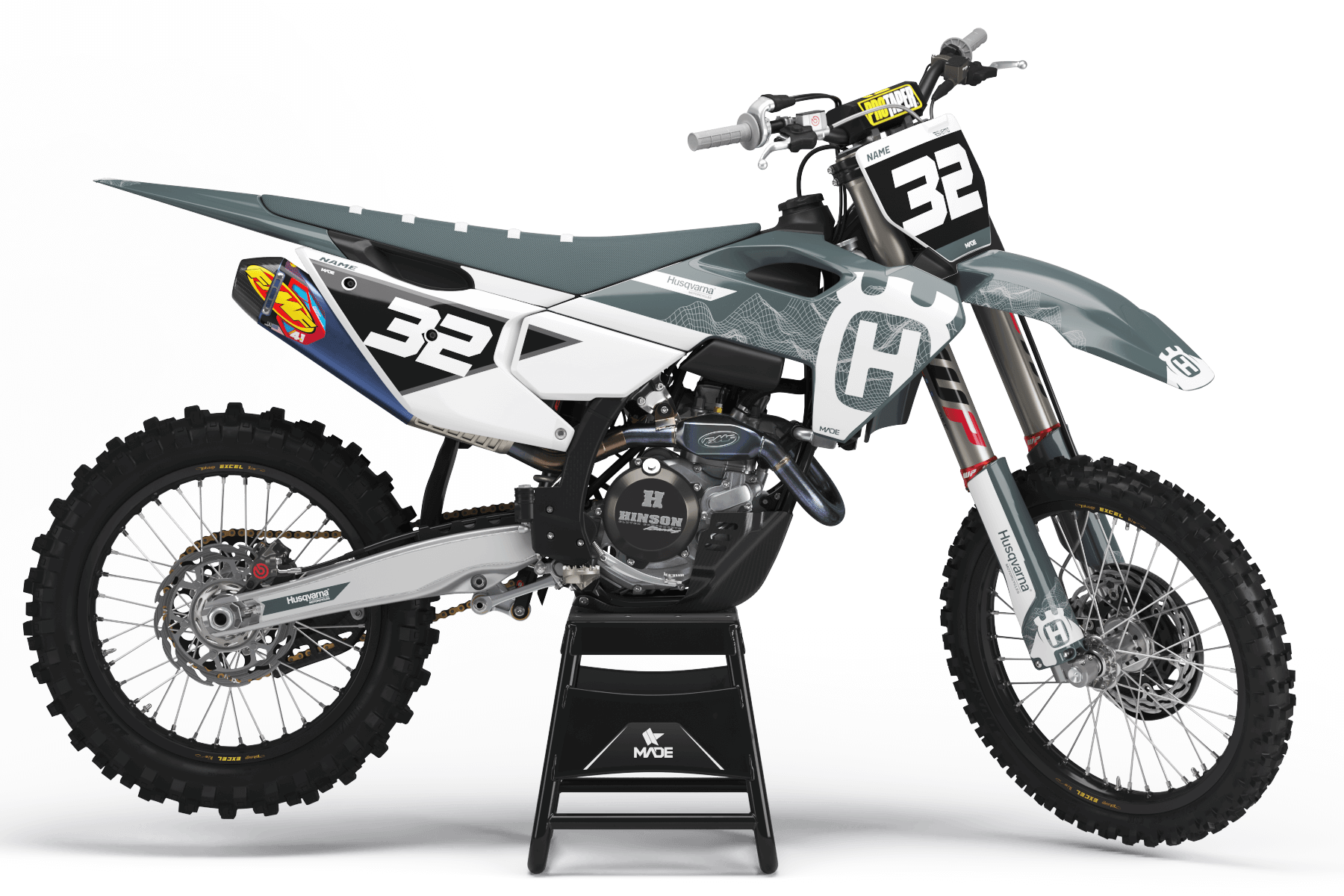 HUSQVARNA EXPLORER GRAPHICS KIT – Madestickers