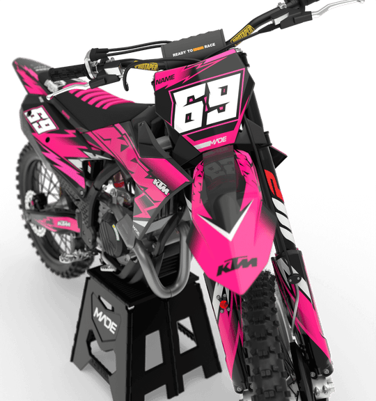 KTM-graphic kit - Madestickers 
Pink#color_pink