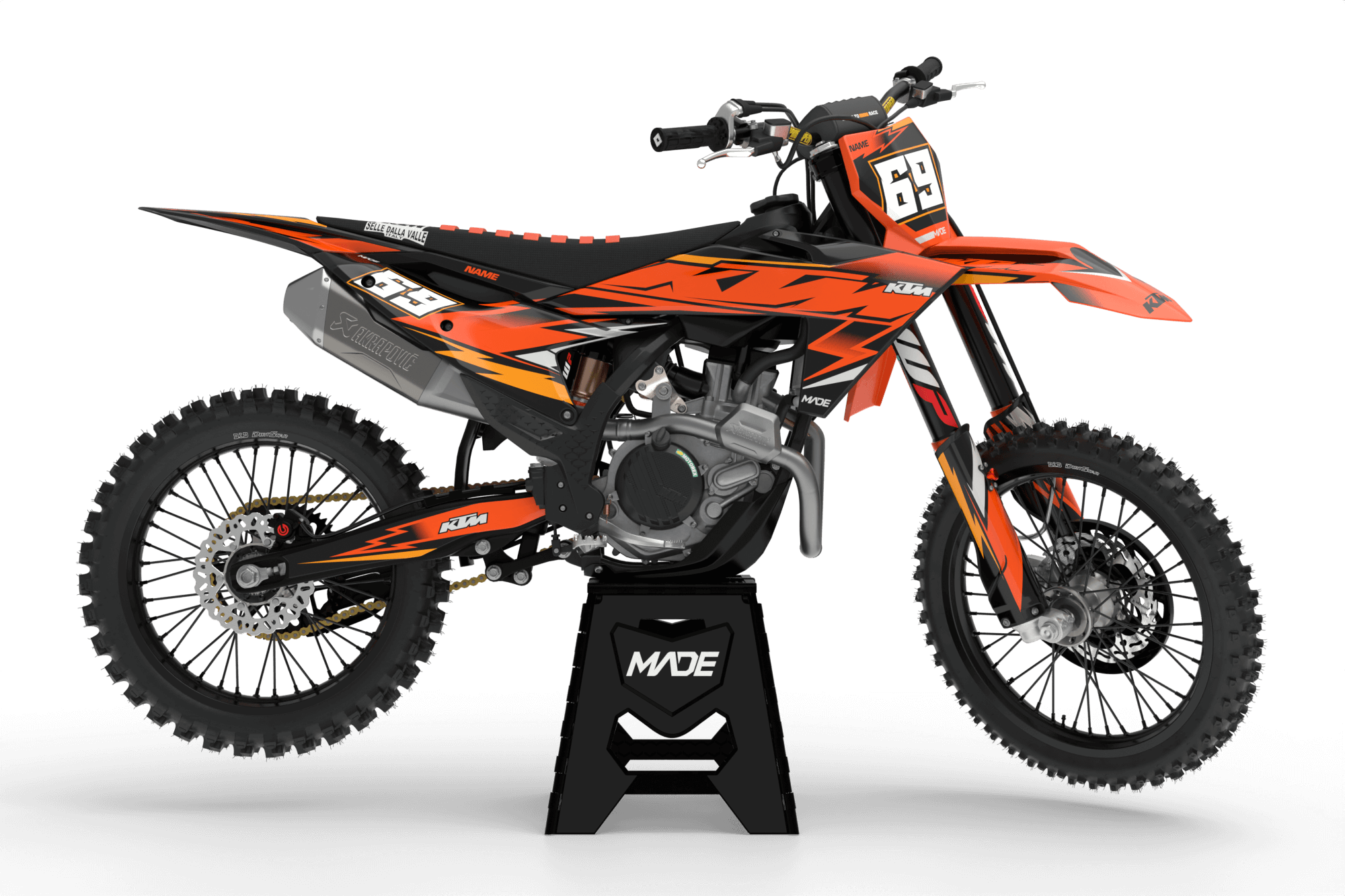 KTM-graphic kit - Madestickers 
Orange#color_orange