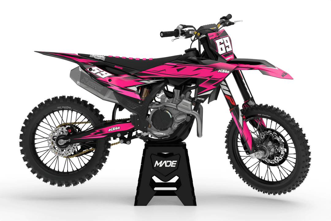 KTM-graphic kit - Madestickers 
Pink#color_pink