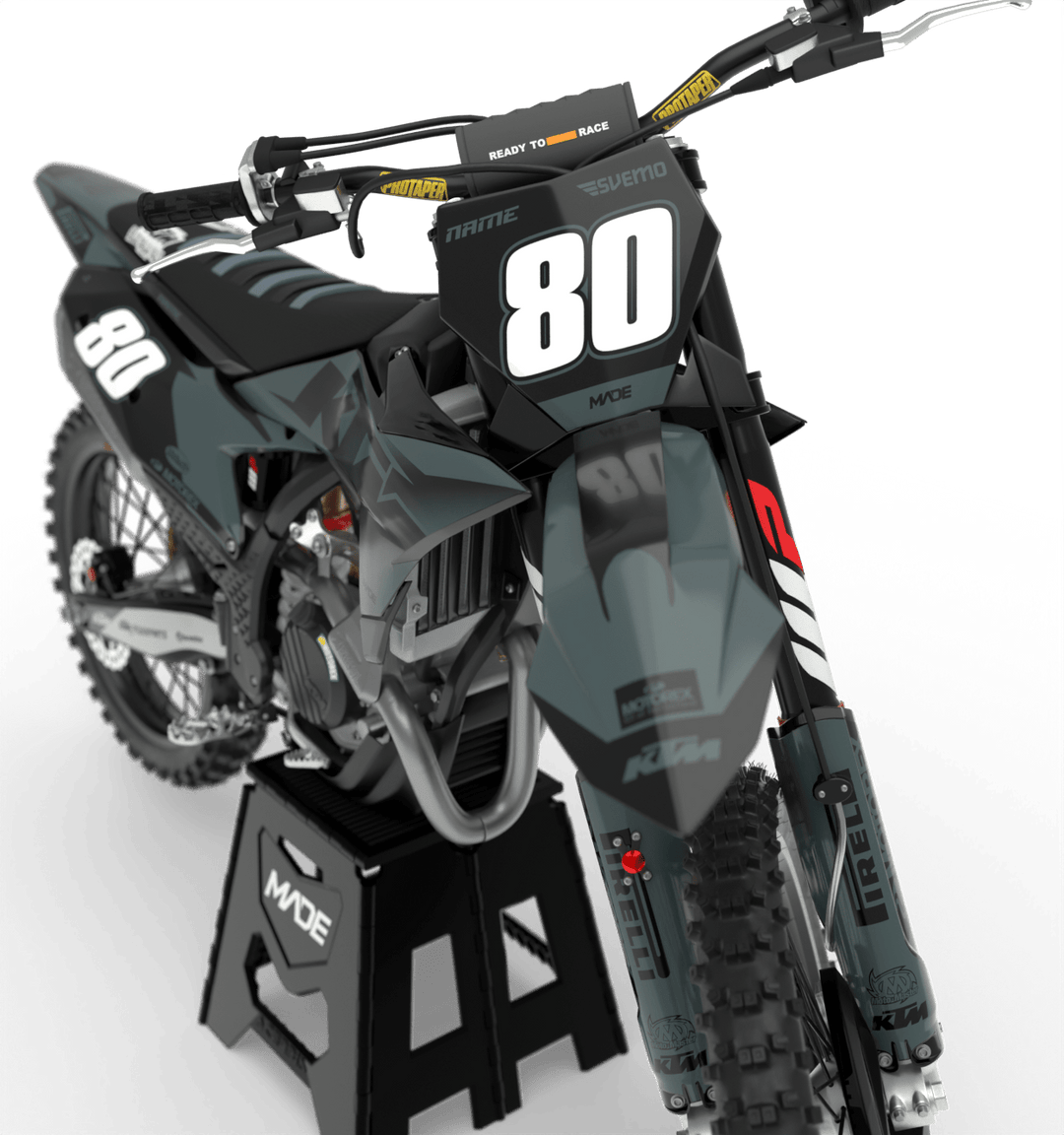 KTM-graphic kit - Madestickers 
Grey#color_grey