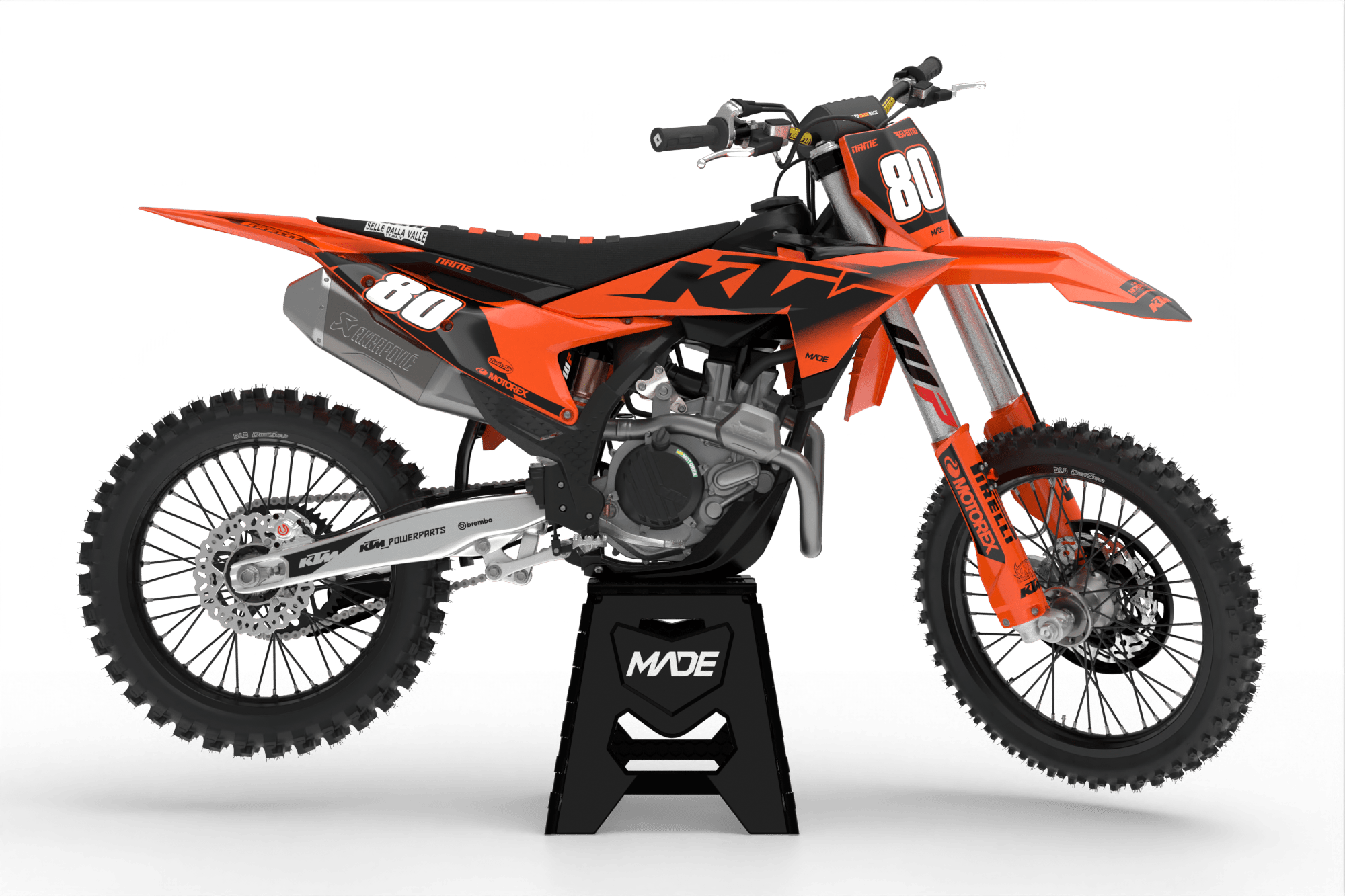 KTM-graphic kit - Madestickers 
Orange#color_orange