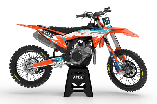 KTM PATRIOT GRAPHICS KIT - Madestickers Orange#color_orange