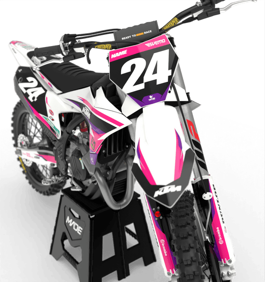 KTM PRO GRAPHICS KIT - Madestickers Pink#color_pink