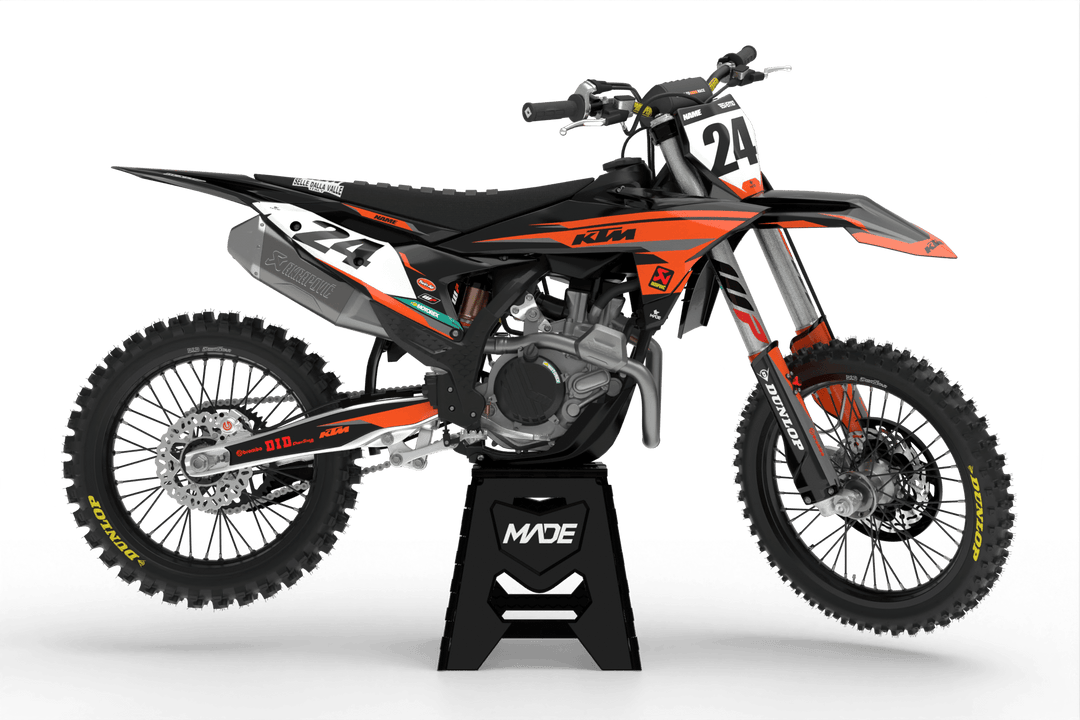 KTM PRO GRAPHICS KIT - Madestickers Black#color_black