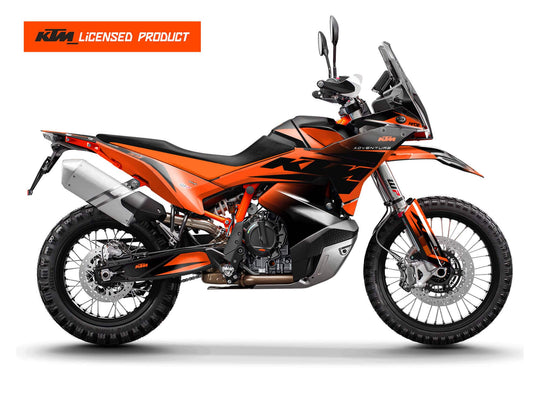 KTM Adventure SECTOR GRAPHICS KIT - Madestickers Orange#color_orange