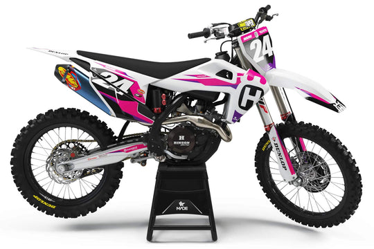 HUSQVARNA PRO GRAPHICS KIT - Madestickers Pink#color_pink