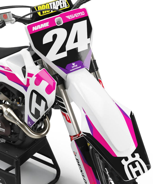 HUSQVARNA PRO GRAPHICS KIT - Madestickers Pink#color_pink