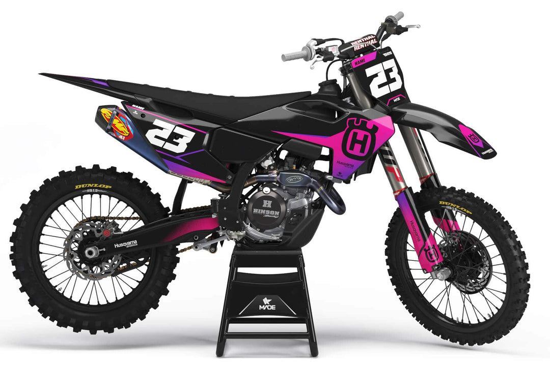 HUSQVARNA TROOPER GRAPHICS KIT - Madestickers Pink#color_pink