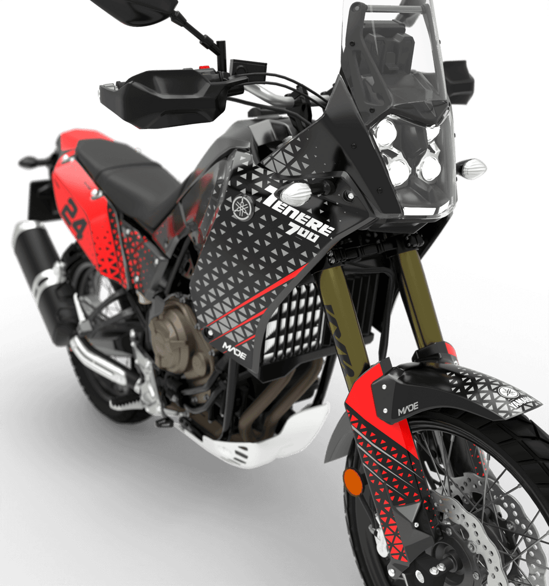 YAMAHA TENERE ARTY GRAPHICS KIT - Madestickers