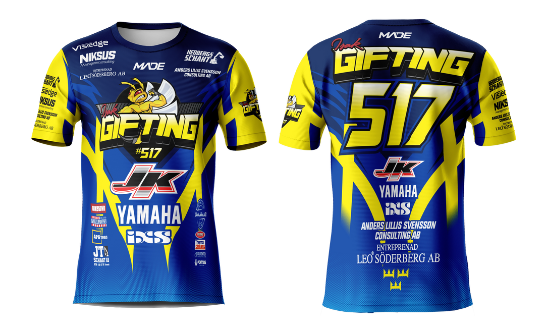 Gifting Fan t-shirt with Sweden flag - MXGP - Sweden - madestickers.com