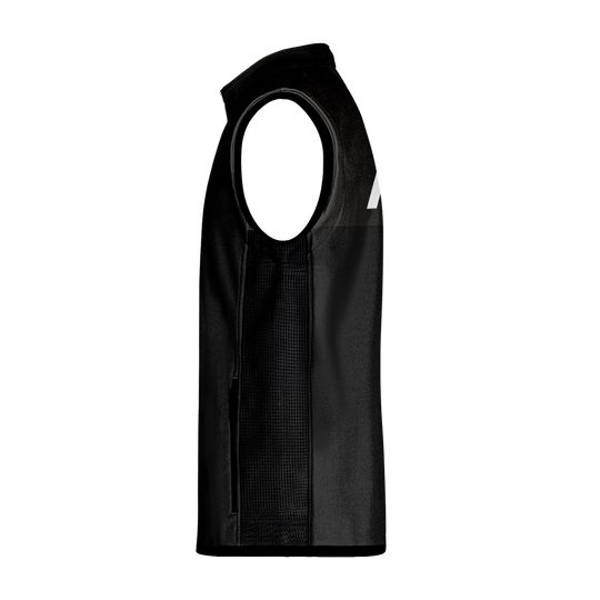 Black vest with 'MADE' logo on the back and front - madestickers.com