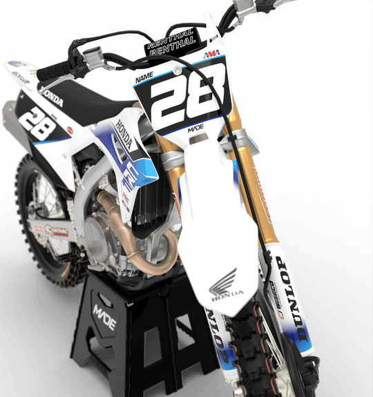 HONDA ZION GRAPHICS KIT - Madestickers White#color_white