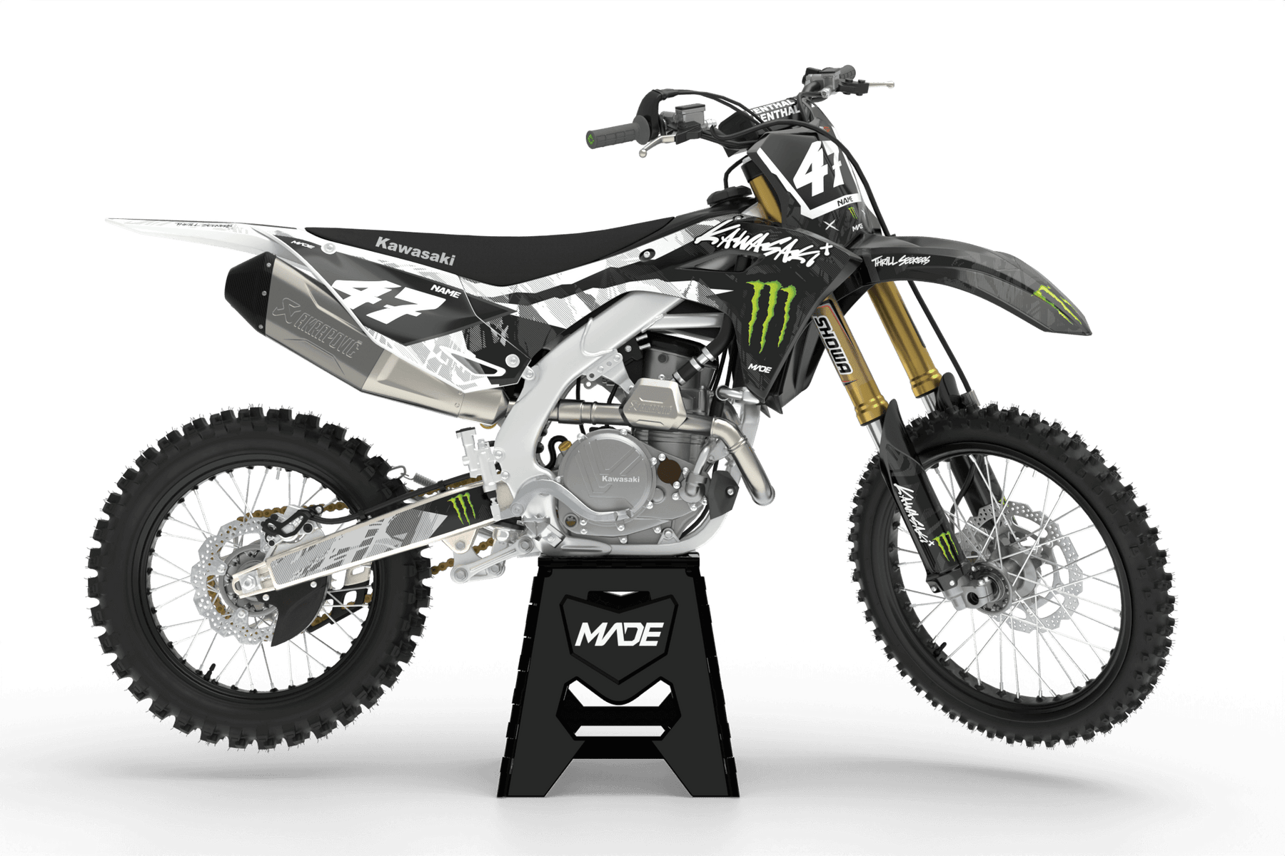 Electric Rocker Graphics KAWASAKI ROCKER GRAPHICS KIT – Madestickers