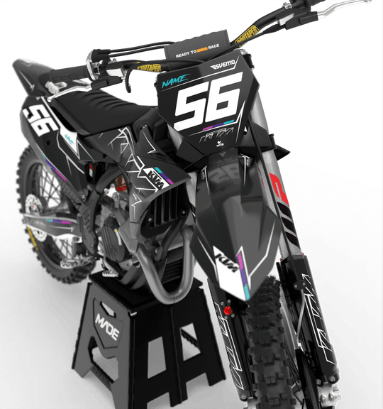 KTM-graphic kit - Madestickers Black#color_black