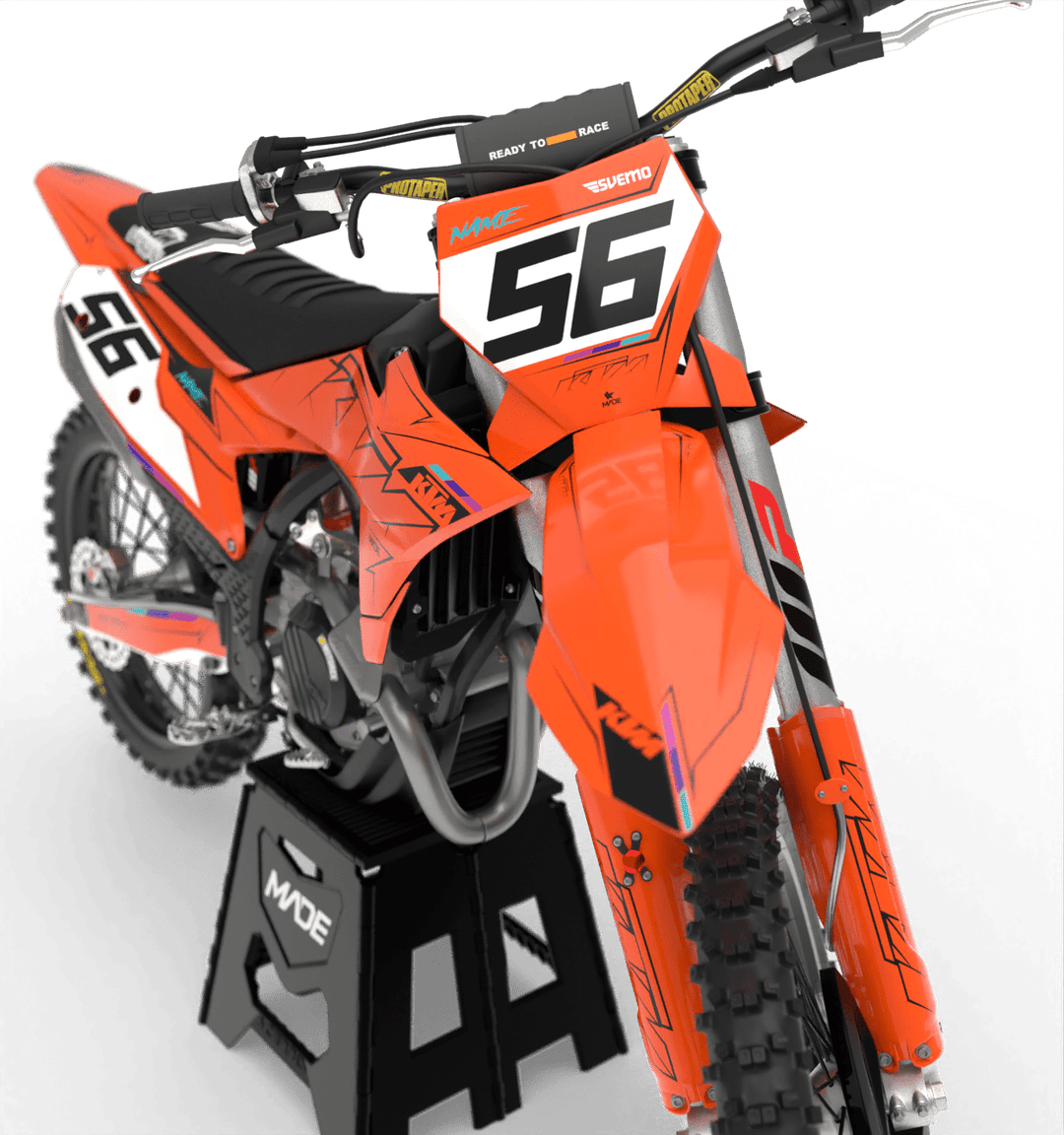 KTM-graphic kit - Madestickers Orange#color_orange