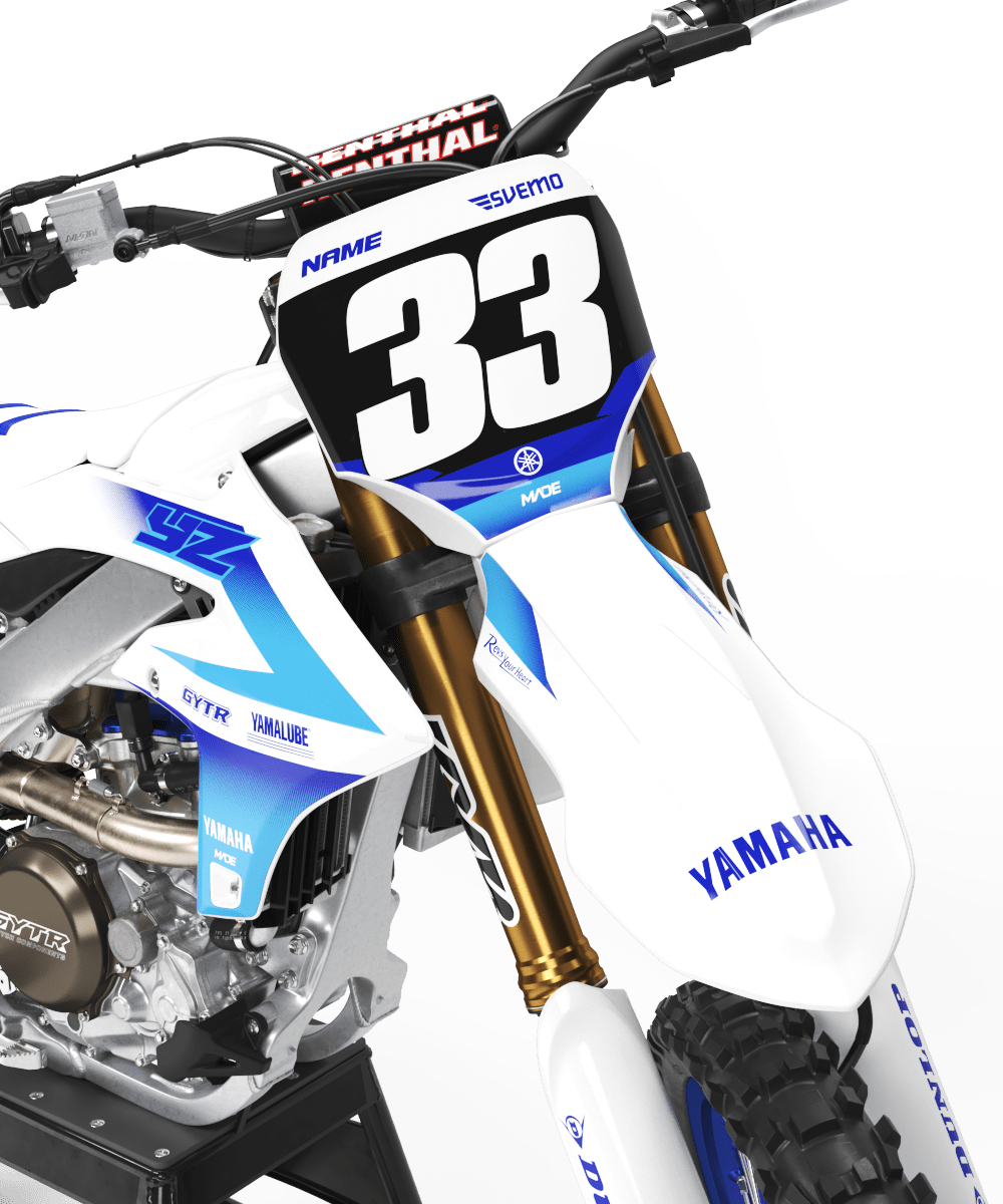 YAMAHA SINNER GRAPHICS KIT - Madestickers White#color_white