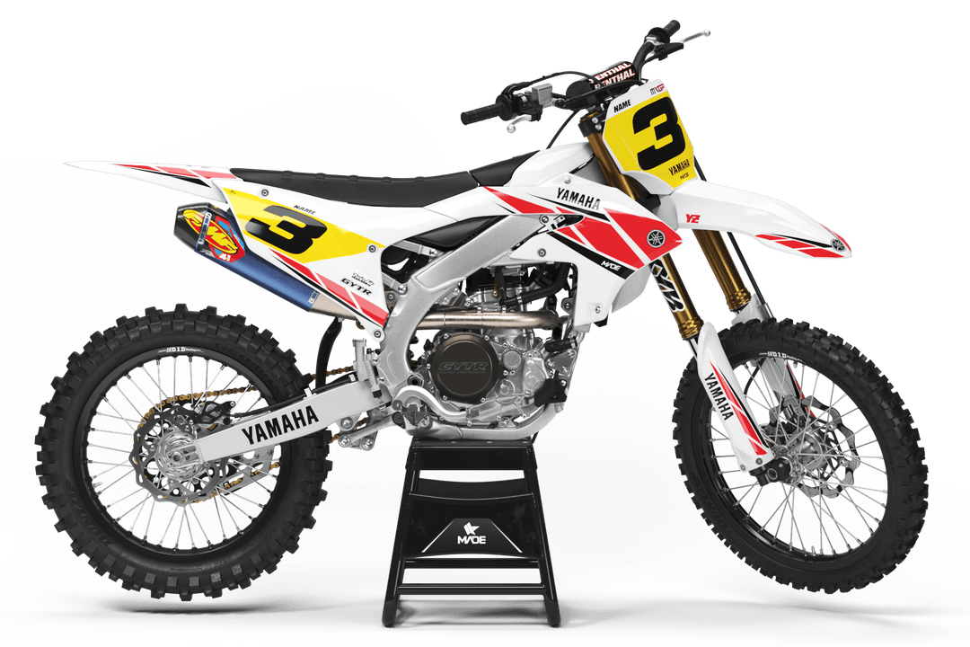 YAMAHA INFINITY GRAPHICS KIT - Madestickers White#color_white