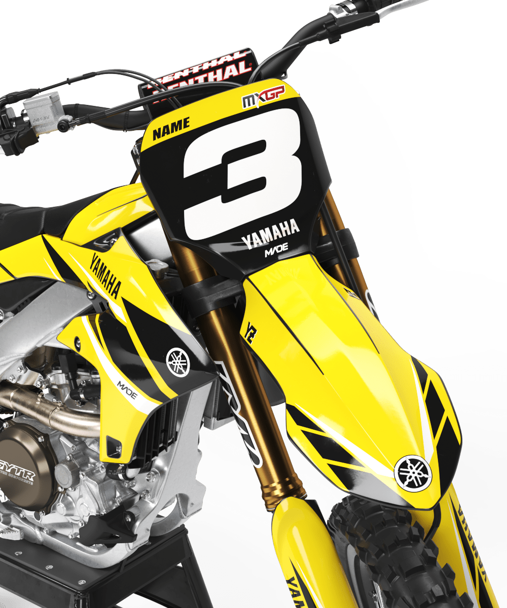 YAMAHA INFINITY GRAPHICS KIT - Madestickers Yellow#color_yellow