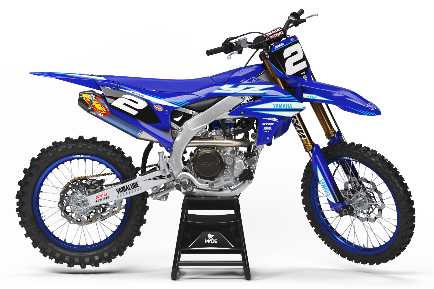 YZF Yamaha Stock Factory Premium Graphic kit by Made Stickers